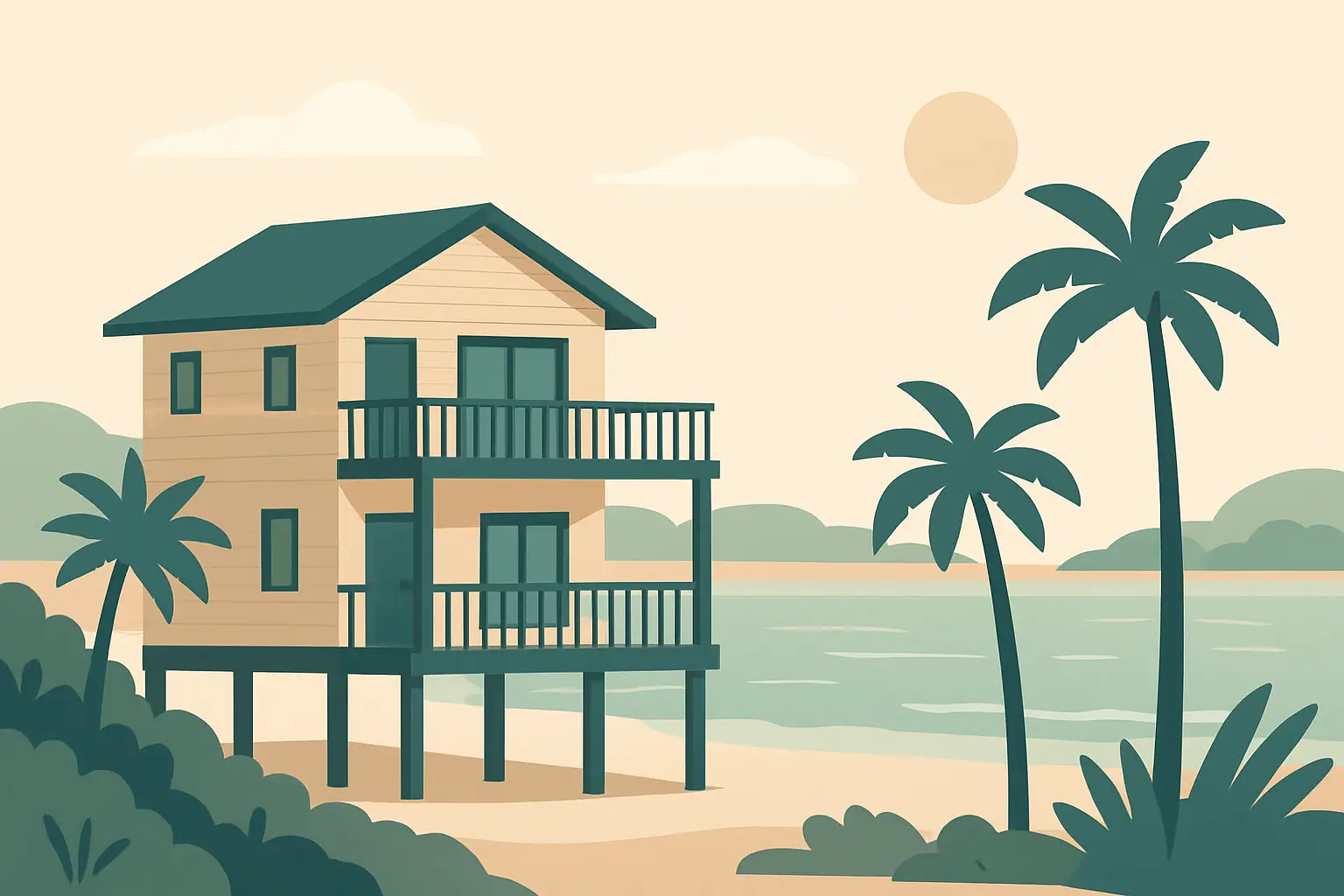 Affordable Ocean View Rentals in Cedar Key