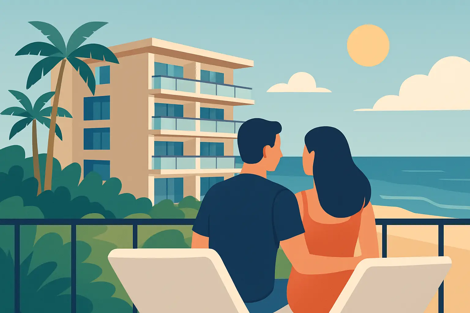 Beachfront Condo Getaways Built for Two