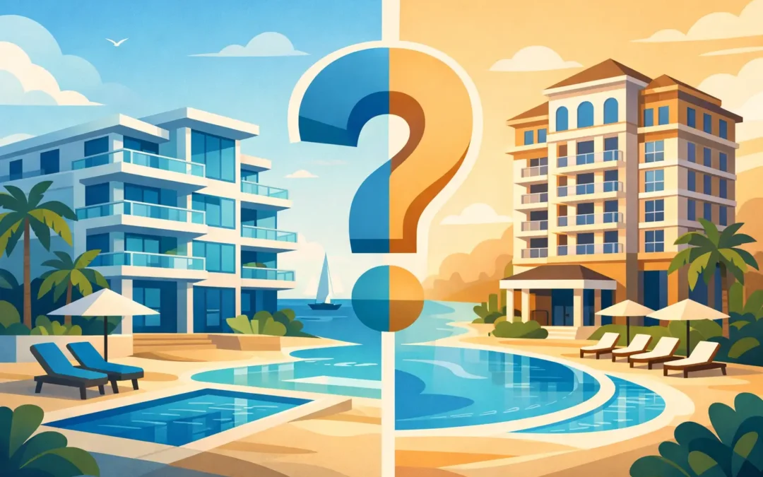 Oceanfront Condo or Hotel? What Fits Best