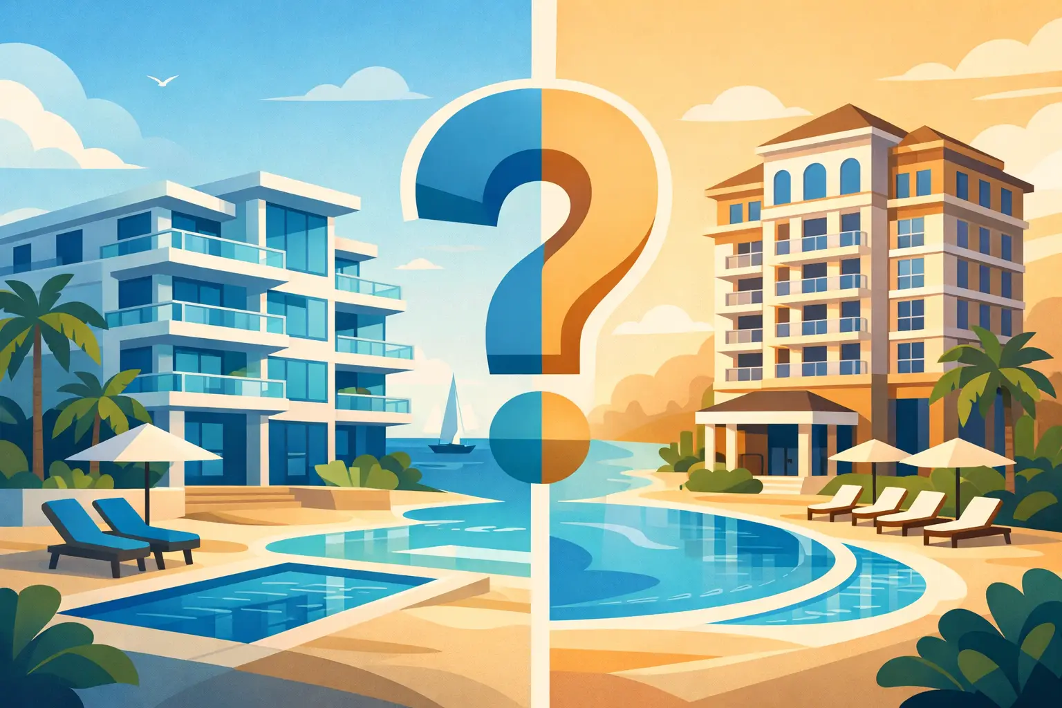 Oceanfront Condo or Hotel? What Fits Best