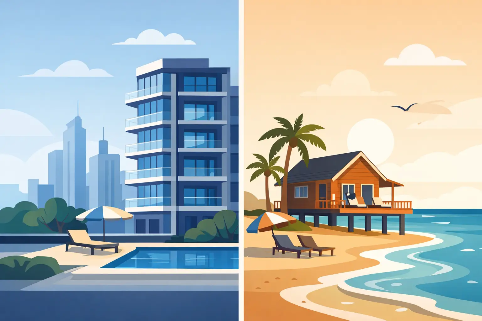 Condo Rental Versus Beach House: Which Wins?