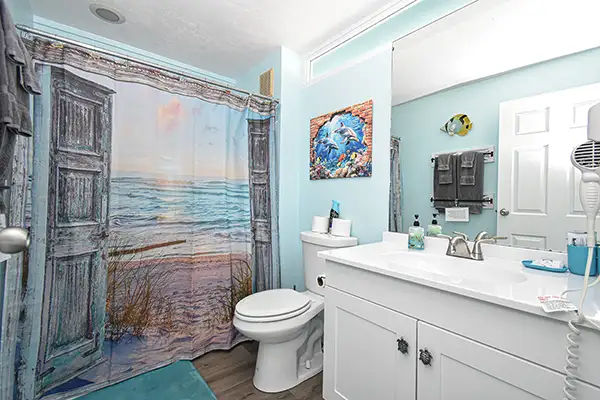 230-Bathroom - Ocean View Vacation Rentals Living room for your relaxation