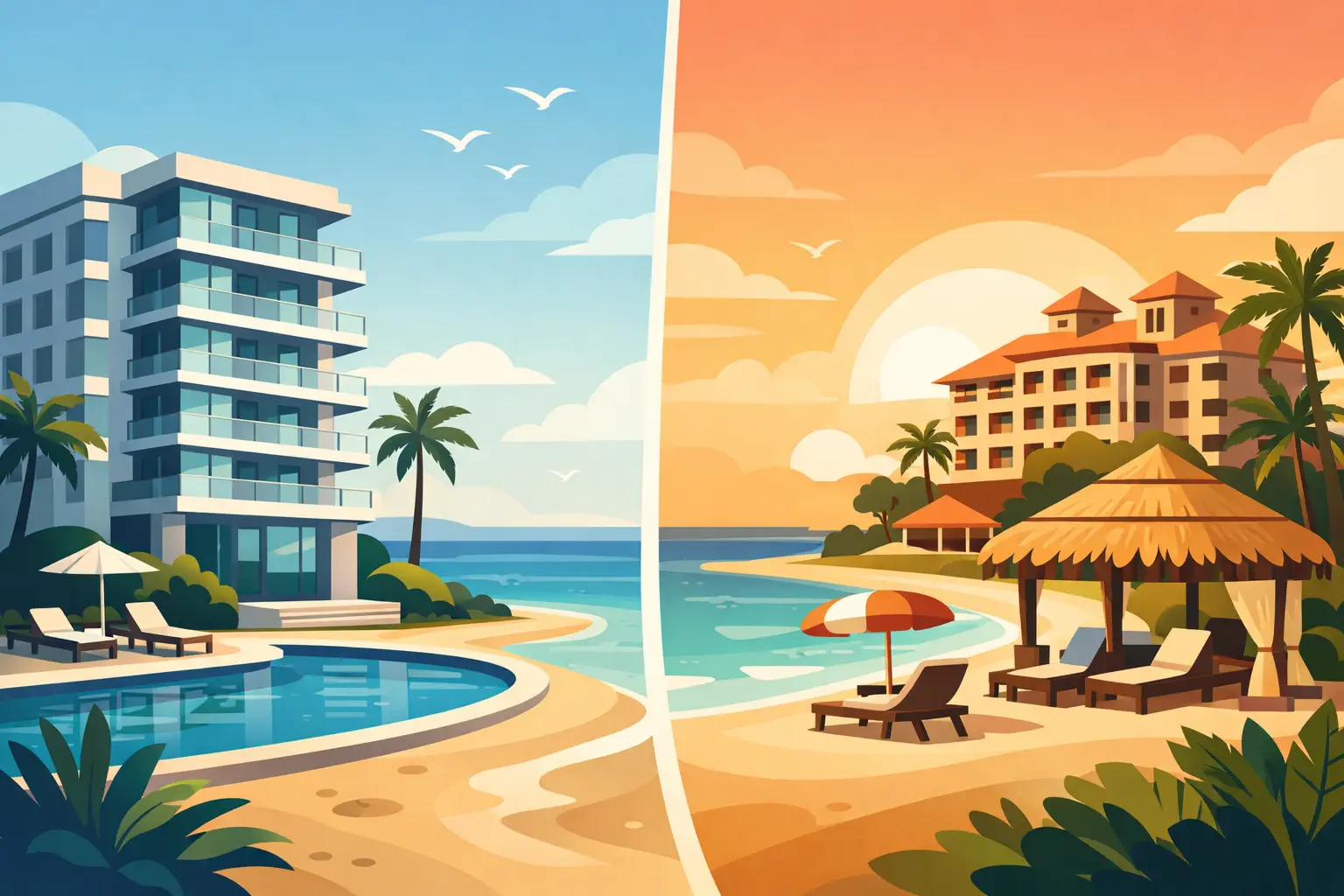Condo Rental vs Resort Florida Beach Condo Rental vs Resort Florida Beach