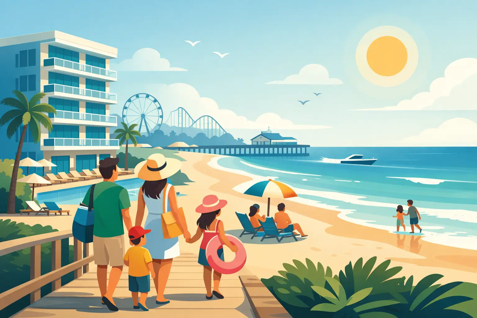 Daytona Beach Family Condo Itinerary Example Daytona Beach Family Condo Itinerary Example
