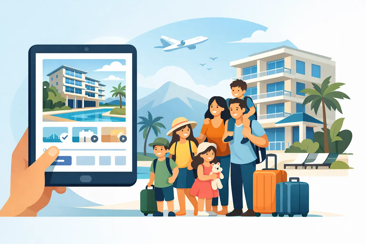 How to Book Condos for Large Families