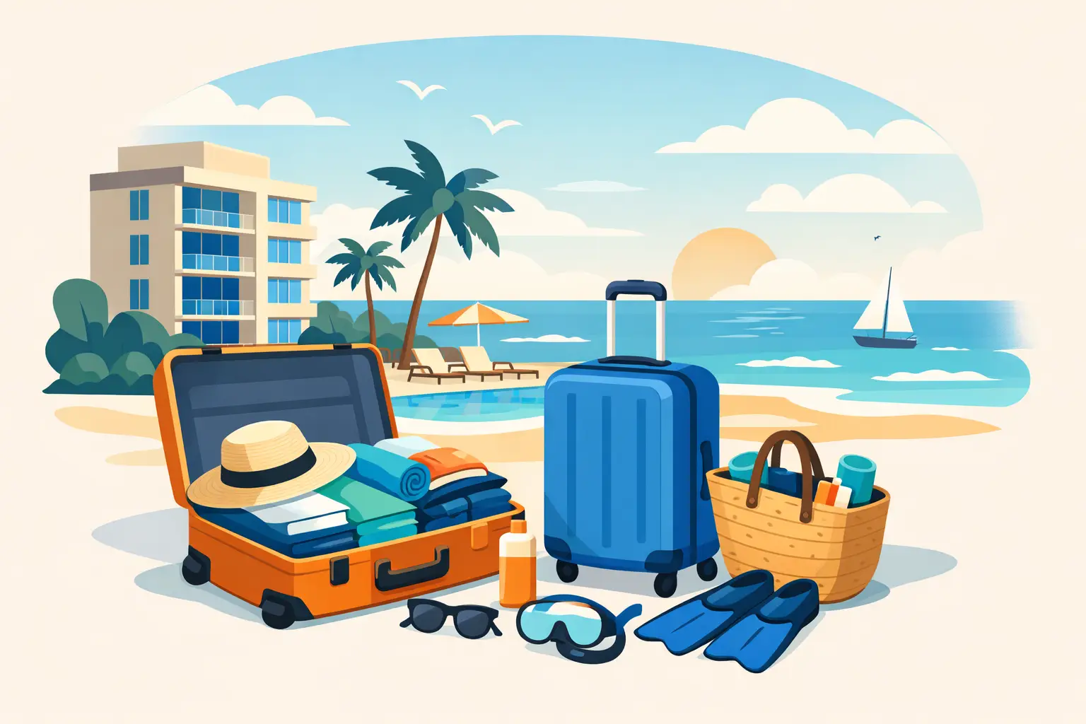 How to Pack for Florida Condo Vacation