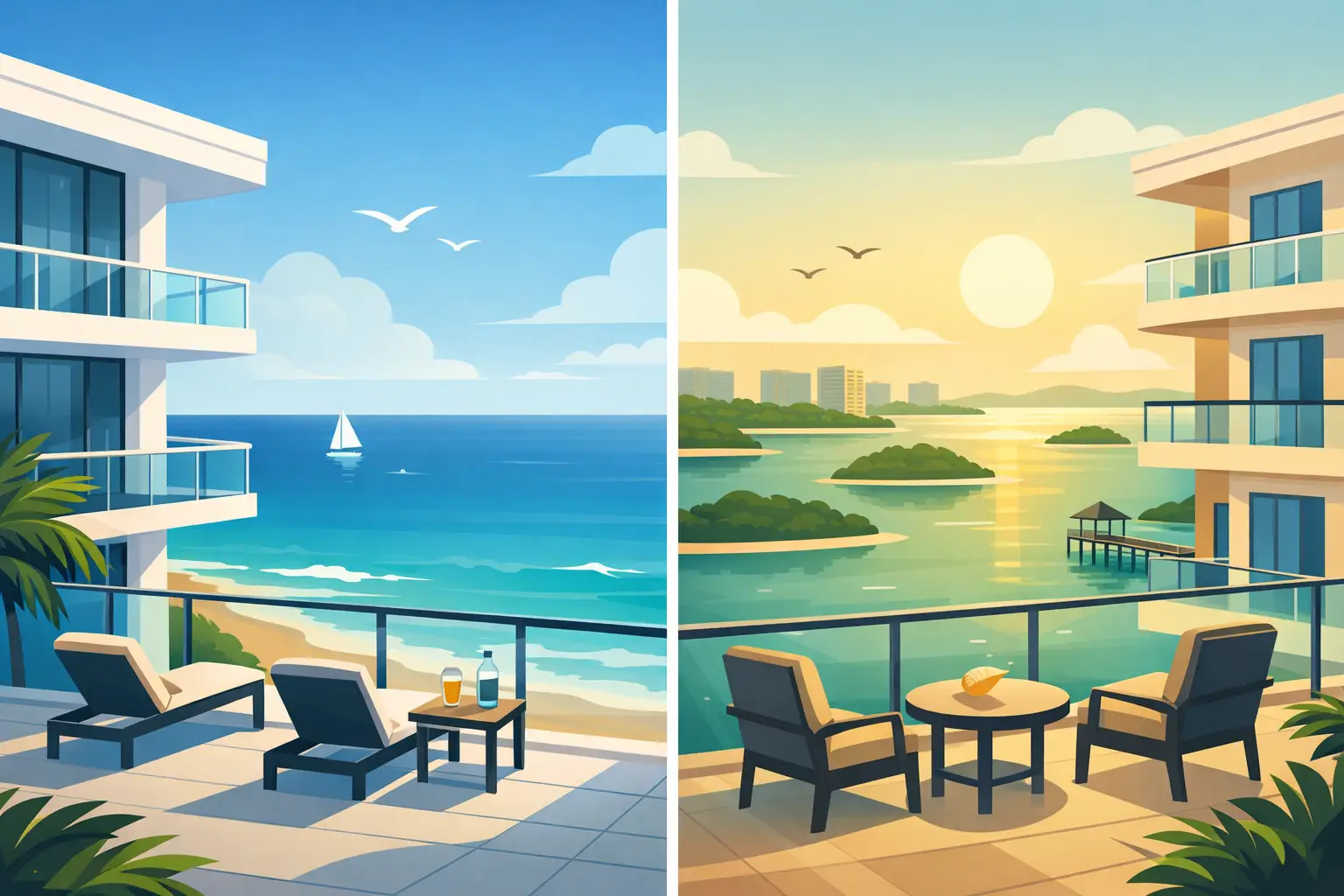 Oceanfront vs Gulf View Condos: Which Fits You?