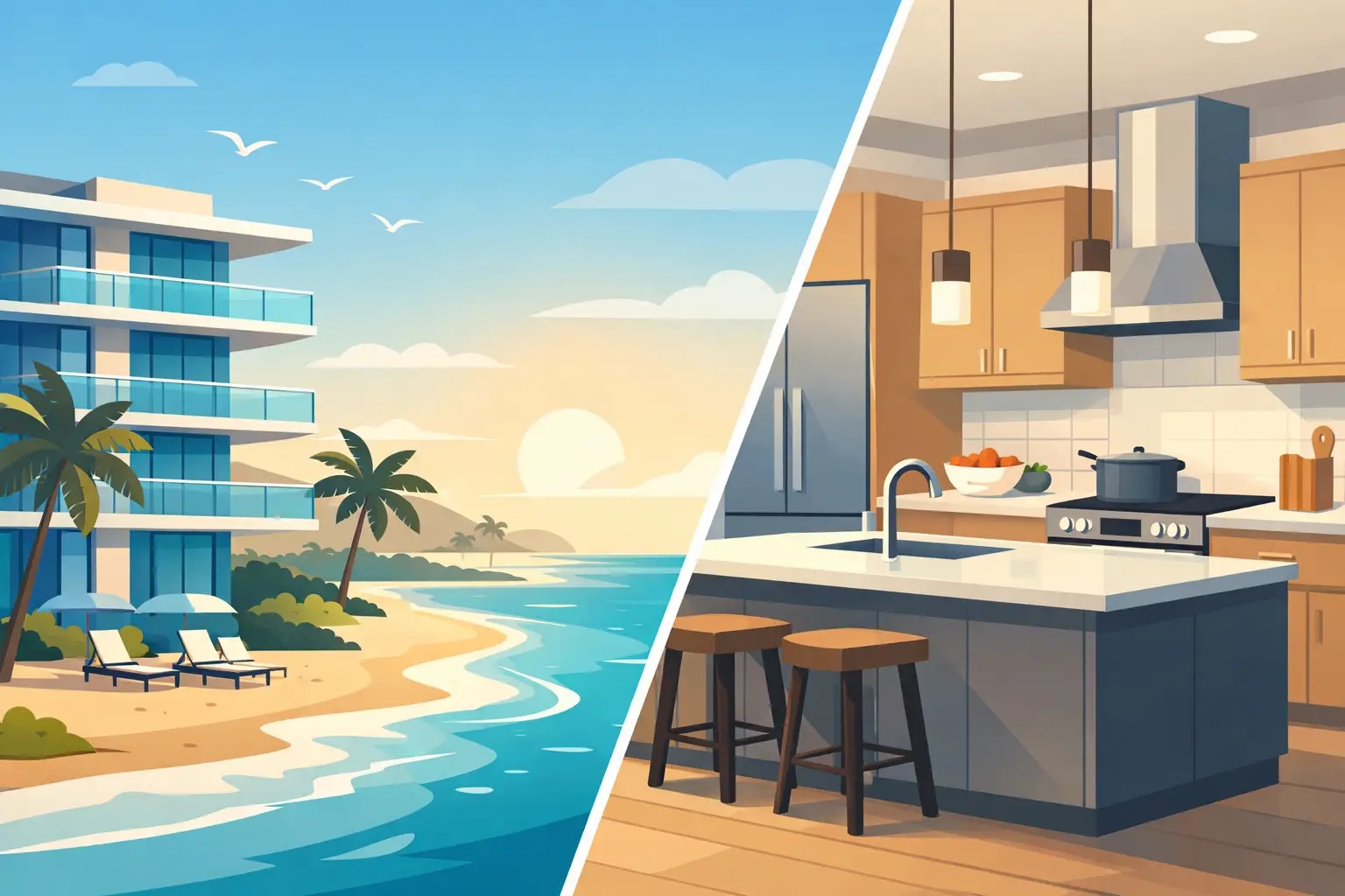 Beachfront Condo With a Full Kitchen in Florida Beachfront Condo With a Full Kitchen in Florida