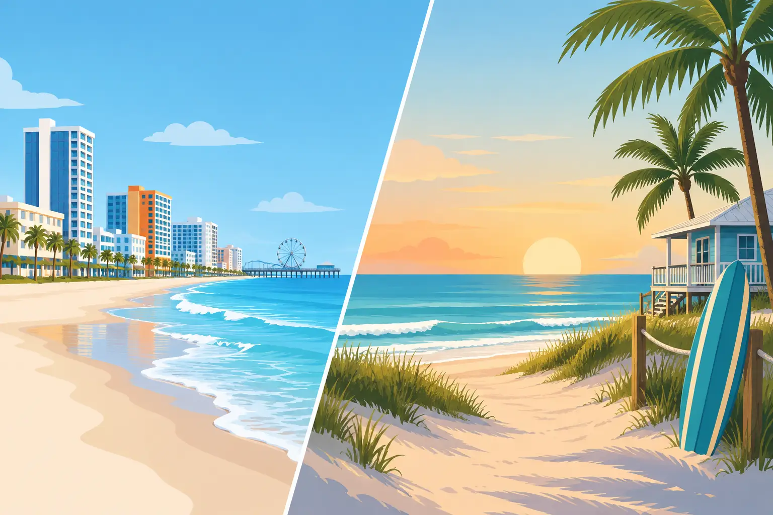 Daytona vs Cocoa Beach Rentals for Your Getaway